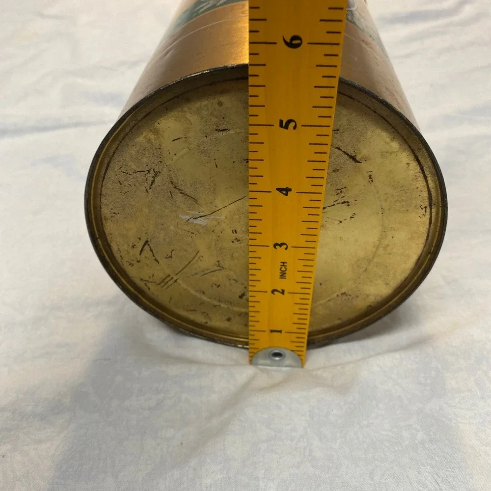 Antique Old Master Coffee Tin 3 Lb BB Co Blodgett Beckley Royal Tender Steel Cut